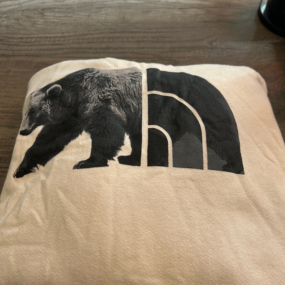 The North Face Tan Bear Graphic Tee